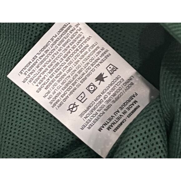 Nike Sherpa Men's Winterized Half-Zip green white plaid pattern pull over unisex - Picture 7 of 13